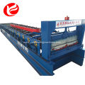 Joint-hidden roof and wall panel making machine